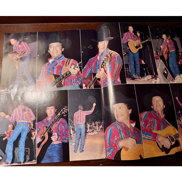 George Strait Rodeo Tour Program Wrangler Photos - Picture 6 of 10